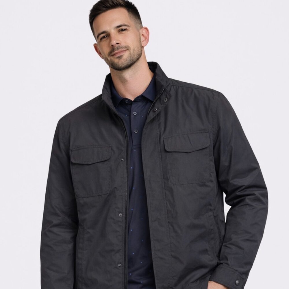 Peter Millar Norfolk Insulated Bomber Jacket Men’s Black XL NWT